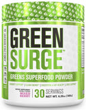 Jacked Factory Green Surge Green Superfood Powder - Keto Friendly Greens Drink w/Spirulina, Wheat & Barley Grass, Organic Greens