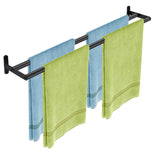 Double Towel Bar, 32 Inch Towel Racks for Bathroom, Stainless Steel Bathroom Towel Holder, Towel Rack Wall Mounted Towel Hanger 