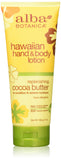 Alba Hawaiian Spa Hand And Body Lotion Cocoa Butter - 7 Fl Oz