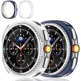 2X Case Compatible with Samsung Galaxy Watch 8 Classic 46mm 2025 Soft TPU Watch Cover Protective Bumper Shell for Galaxy 8 Class