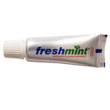 144 Tubes of Freshmint 0.6 oz. Anticavity Fluoride Toothpaste, Metallic Tube, Tubes do not have Individual Boxes for Extra Savin