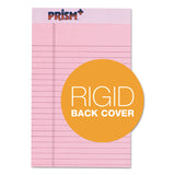 Tops 63050 Prism Plus Colored Legal Pads, 5 X 8, Pink, 50 Sheets, Dozen