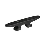 Seachoice Plastic Open Base 8 In. Boat Dock And Anchor Line Cleat, Black Finish