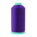 Mandala Crafts Size 46 210D T45 Bonded Nylon Thread - Violet 2843 YDs Tex 45 Heavy Duty Sewing Threads for Leather, Jeans, Weavi