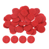 HARFINGTON 600pcs Round Felt Circles, 20mm 3/4 Pre Cut Felt Craft Pads Non-Woven Mini Felt Fabric Circles for DIY Sewing Handcra