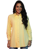 Libas Women'S Viscose Rayon Solid Straight Kurti (58190_Yellow