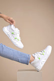 Shoetopia Casual White Sneakers For Women-Eu38,White,5,B0D8QFJDD9
