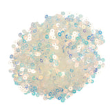 Embroiderymaterial 2.5 Mm Sequins Sitara For Craft, Embroidery, And Jewellery Making 50Gm (Light Gold, Velvet Finish)