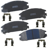 Bendix Premium SBM334 Semi-Metallic Front Brake Pads for Acura Integra 1989-1986, Honda Accord 1989-1986, Prelude 1987-1985