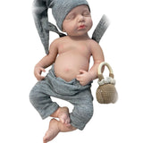 Oppaionaho Realistic Silicone Reborn Baby Dolls Full Body 20 Inch Lifelike Baby Doll That Look Real Life Newborn Infant Baby Dol