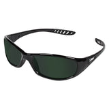 KleenGuard V40 Hellraiser Safety Glasses (20545), IRUV Shade 5.0 Lens with Black Frame, 12 Pairs / Case