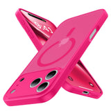 Maozis Magnetic Shockproof for iPhone 17 Pro Max Case,Upgraded[Camera Protection][Compatible with Magsafe][Non-Slip][Mil-Grade P