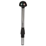 Attwood 5091-10-7 Bi-Color Stowaway 1-Mile Sidelights, 10-Inch Angled Pole, 225-Degree Visibility for Boats Up to 39.4 Feet