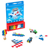 Plus Plus Puzzle By Number Activity Pad, Kids Travel Activities, Interlocking Mini Building Blocks, 3D Puzzle Stem Toy for Kids 