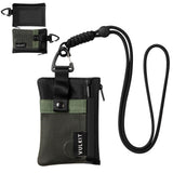 Vulkit Minimalist Wallet For Women And Men Rfid Blocking, Zipper Coin Pouch With Id Window And Keychain, Water Resistant Travel 