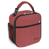Femuar Lunch Box for Men Women Adults, Small Lunchbox for Work Picnic - Reusable Lunch bag Portable Lunch tote, Pink