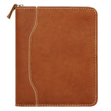 FranklinCovey Colt Leather Zipper Binder (Classic, Rustic)