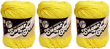 Bulk Buy: Lily Sugar n Cream Solids 100% Cotton Yarn (3Pack) (Sunshine #0073)