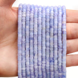 BONNY BOXX 150PCs Natural New Purple Agate Spacer Beads, Loose Semi Precious Flat Round Gemstone Heishi Disc Stone Beads for Bea
