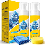 iYanoc 4in1 MultiEnzyme Foam Cleaner, All Purpose Foaming Deep Cleaner for Car Interior, Kitchen, Bathroom And Sofa Upholster
