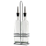 Winco 3-Piece Oil and Vinegar Cruet Set, Medium