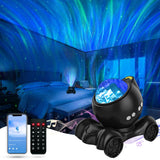 ENOKIK Northern Light Projector, Aurora Star Projector Built-in Bluetooth Speaker, White Noise Machine for Kids Adults, Galaxy L