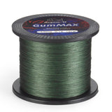 GumMAX 8X Stealth Braided Fishing Line 1093 Yards / 100 LB Abrasion Resistant Superline Zero Stretch & Smaller Diameter Confuse 
