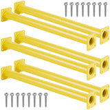 Purife Set of 6 Monkey Bars for Backyard - Steel Playground Ladder Rungs for Outdoor, Playset Safety Climbing Handles - 16.5 inc
