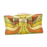 Calandis Rhinestone Clutch Purse Evening Bag For Women For Bridal Party Prom Yellow | Womens Handbags & Bags
