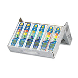 Semi-Moist Watercolors, 8 Assorted Colors, 36/Set