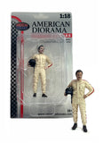 American Diorama Racing Legend 1960S Theme (Figure B) For 1/18 Scale Model Car Display Ad-76350