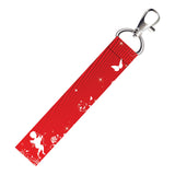 Isee 360 Angel And Butterfly Lanyard Bag Tag With Swivel Lobster For Gift Luggage Bags Backpack Laptop Bags Students Workers Tra