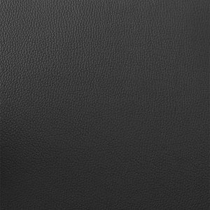 Armen Living Cassie Dining Chair In Black Faux Leather And Walnut Wood Finish 20D X 21W X 31H In
