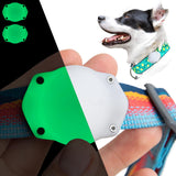 Elevation Lab AirTag Dog Collar Holder - TagVault - IP68 Waterproof, Doesnt Dangle, Fits All Width Collars Glow in The Dark (2 