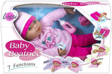 Lissi 16 Interactive Baby Doll with Accessories, 16 inches , Pink