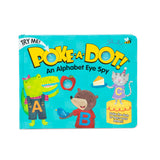 Melissa & Doug Poke-a-Dot! an Alphabet Eye Spy, Interactive Childrens Board Book with Buttons to Pop, Educational Sensory Toy f