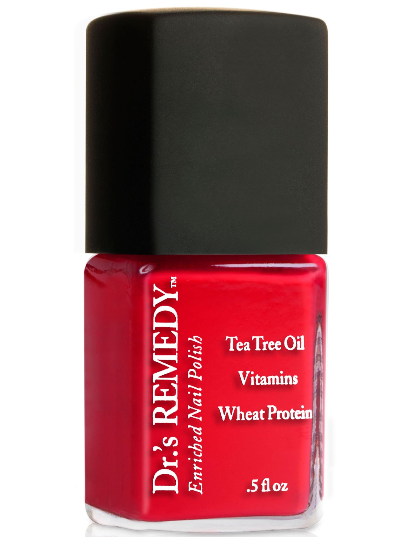 DrAs Remedy Nail Polish, All Natural Enriched Nail Strengthener Non Toxic and Organic - cLARITY coral Red