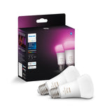 Philips Hue A19 LED Smart Light Bulbs - Flicker-Free 75w Light Bulbs - Control with Hue App - Compatible with Alexa, Google Assi