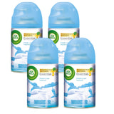 Air Wick Freshmatic 4 Refills Automatic Spray, Fresh Linen, 4ct, New Look, Same familiar smell of Fresh Laundry, Essential Oil, 