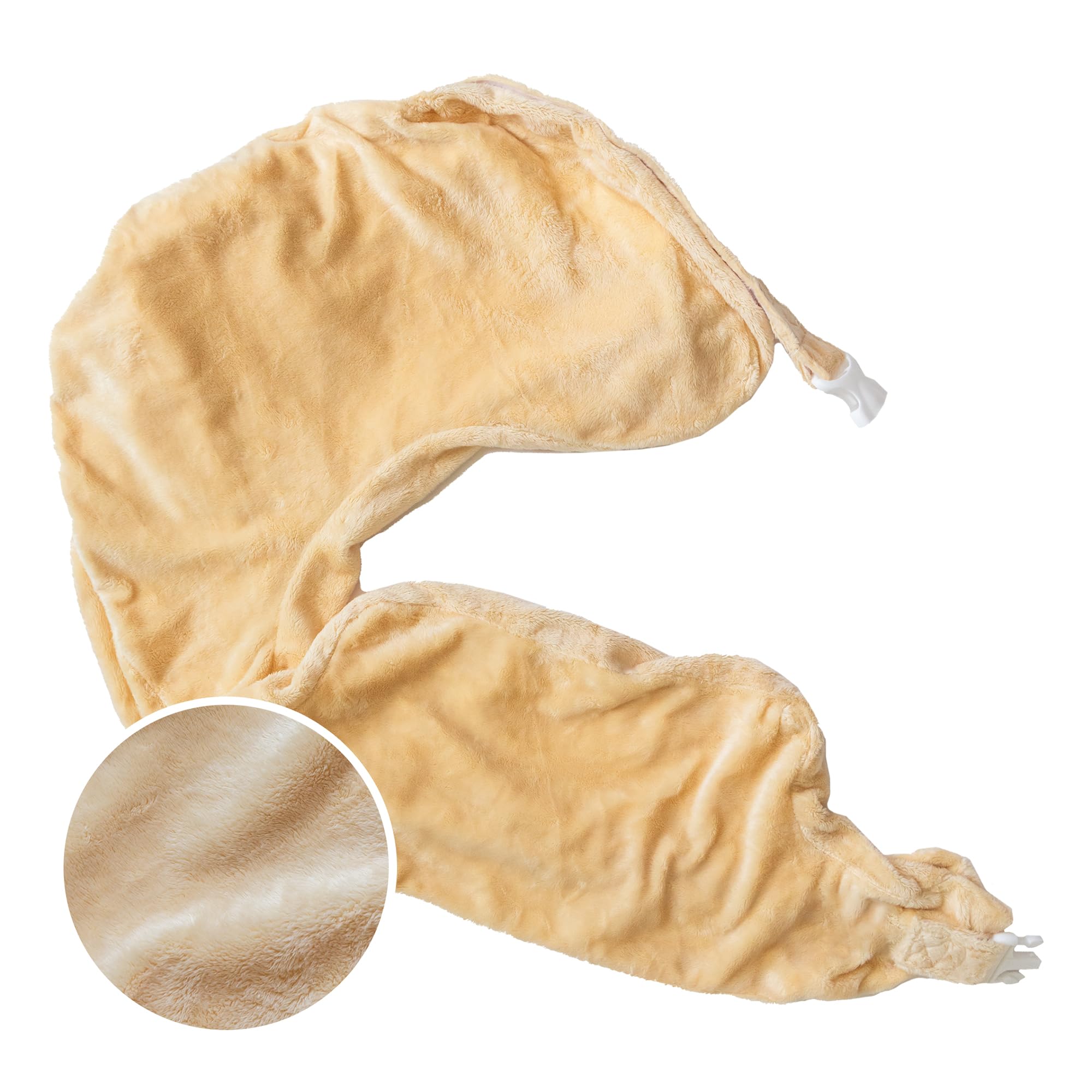 My Brest Friend Super Deluxe Nursing Pillow Slipcover Sleeve | Great For Breastfeeding Moms | Pillow Not Included, Gold