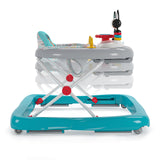 Bright Starts Disney Baby Mickey Mouse Original Bestie 2-In-1 Baby Activity Walker - Easy Fold Frame And Removable -Toy Station,