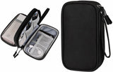 Rishyan Travel Tech Organizer Pouch Waterproof Electronics Accessories Storage Bag For Usb Cables, Chargers, Earphones, Power Ba
