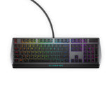 Alienware Low-Profile RGB Gaming Keyboard AW510K: Alienfx Per Key RGB LED - Media CONTROLS & USB Passthrough - Cherry MX Low Pro