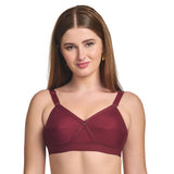 TRYLO BRAKRUTIKA Womens Bra Available in C/D/E/F/G/H/I/J Cup 30 to 52, bordeaux, 34E