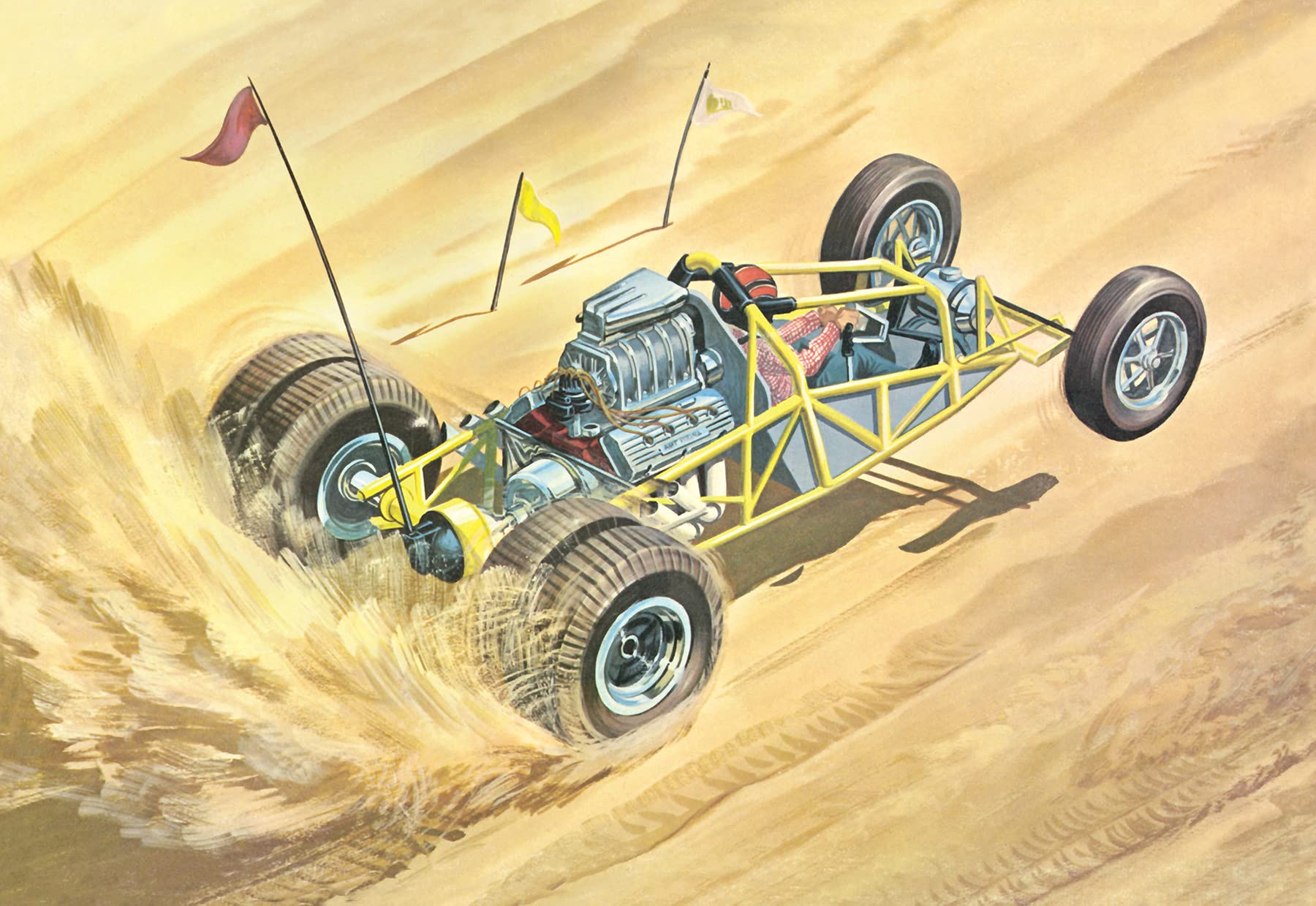 Amt Sandkat Dune Dragster 1:25 Scale Model Kit