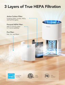 GoveeLife Air Purifier Replacement Accessories for H7126,H13 HEPA 2Pack