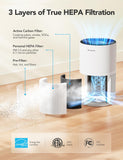 GoveeLife Air Purifier Replacement Accessories for H7126,H13 HEPA 2Pack