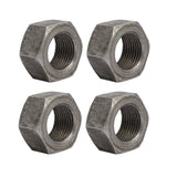 uxcell 4pcs M24 x 2mm Pitch Metric Fine Thread Carbon Steel Left Hand Hex Nuts