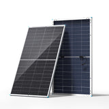 Renogy Bifacial Solar Panel 200W N-Type 16BB, 200 Watt Solar Panel with 25% High-Efficiency Solar Cell, Double-Side PV Module fo