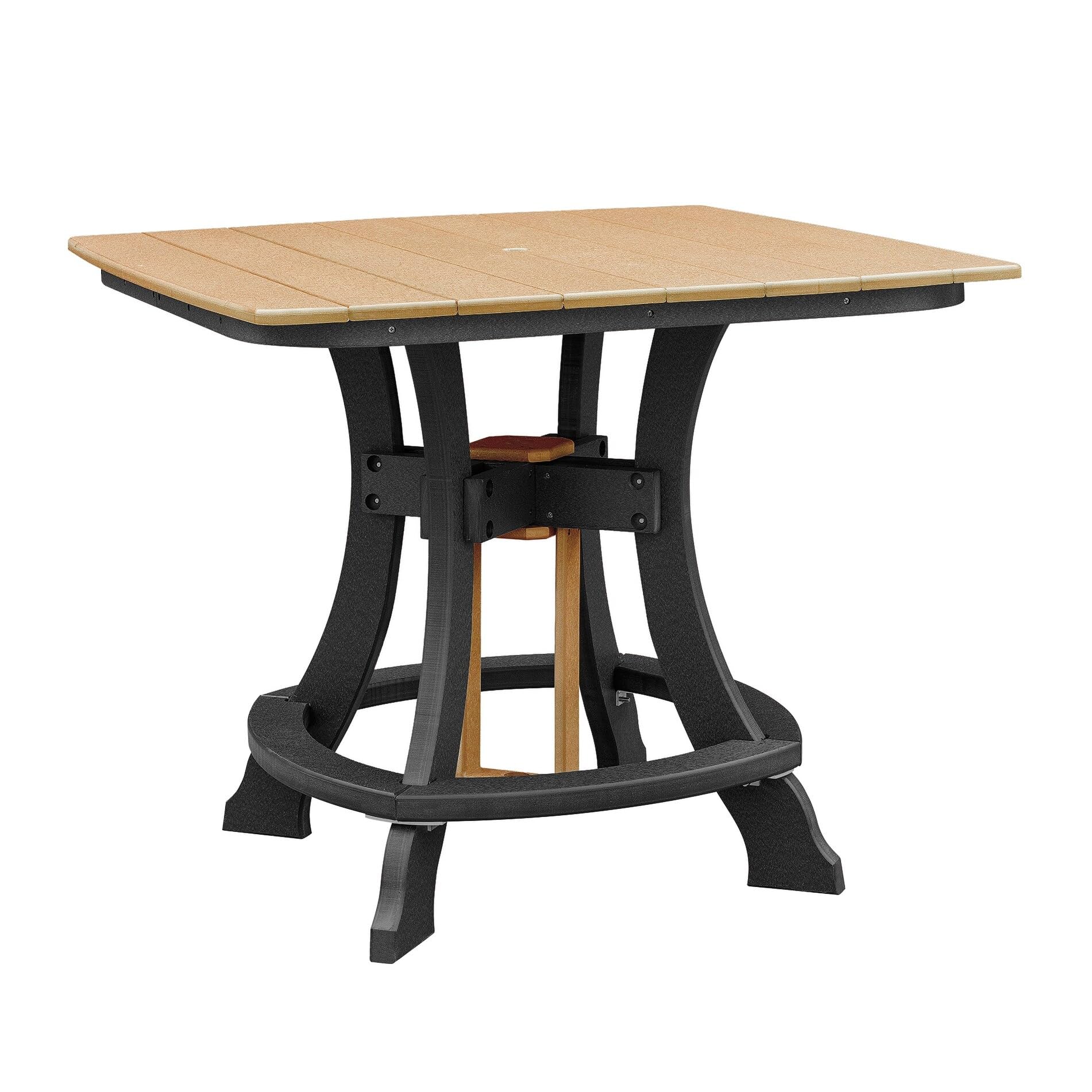 American Furniture Classics Counter Height Dining Table, Cedar On Black